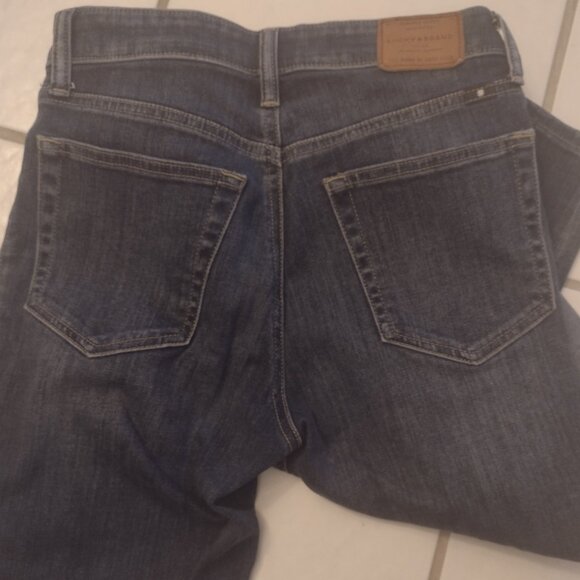 LUCKY BRAND SKINNY JEANS 2/26 DARK DENIM WASH - Picture 6 of 7